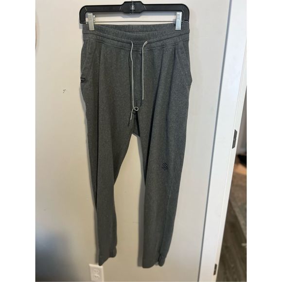 Stio Men's Dark Gray Elastic Waist Drawstring Sweatpants Size Medium - Picture 1 of 3